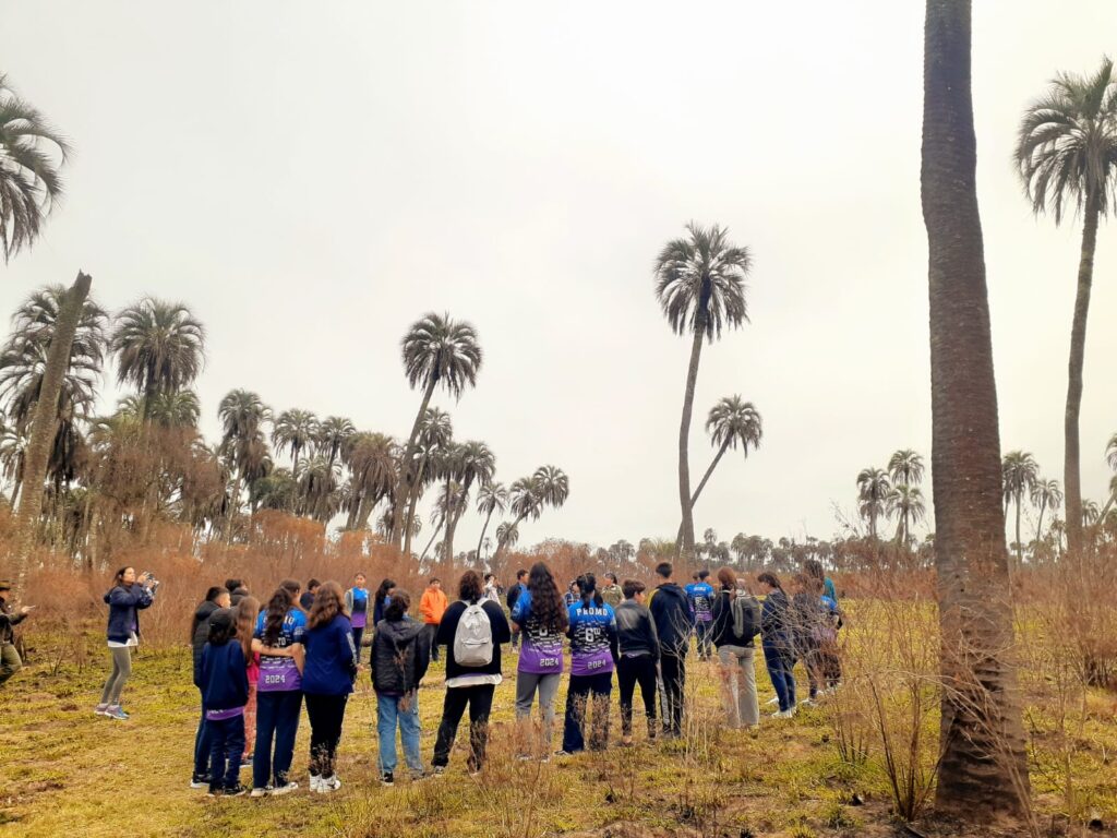 CARU lleva a más alumnos para conocer el Parque Nacional El Palmar