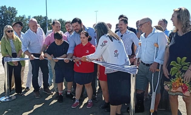 Inauguración de restauración; Avenida de las Américas Paysandú